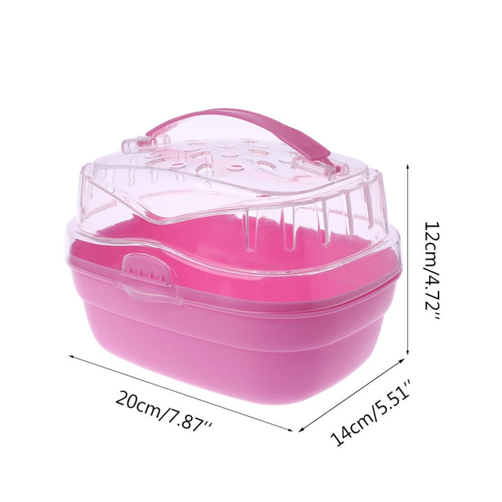 Create an Adventure with the Transparent Hamster Cage