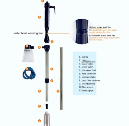 Transform Your Aquarium Maintenance with the Automatic Water Exchanger
