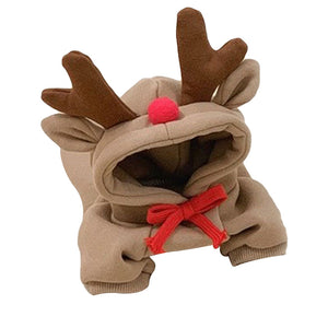 Hooded Sweater Apricot Pet Clothes - A Must-Have for Your Furry Friend
