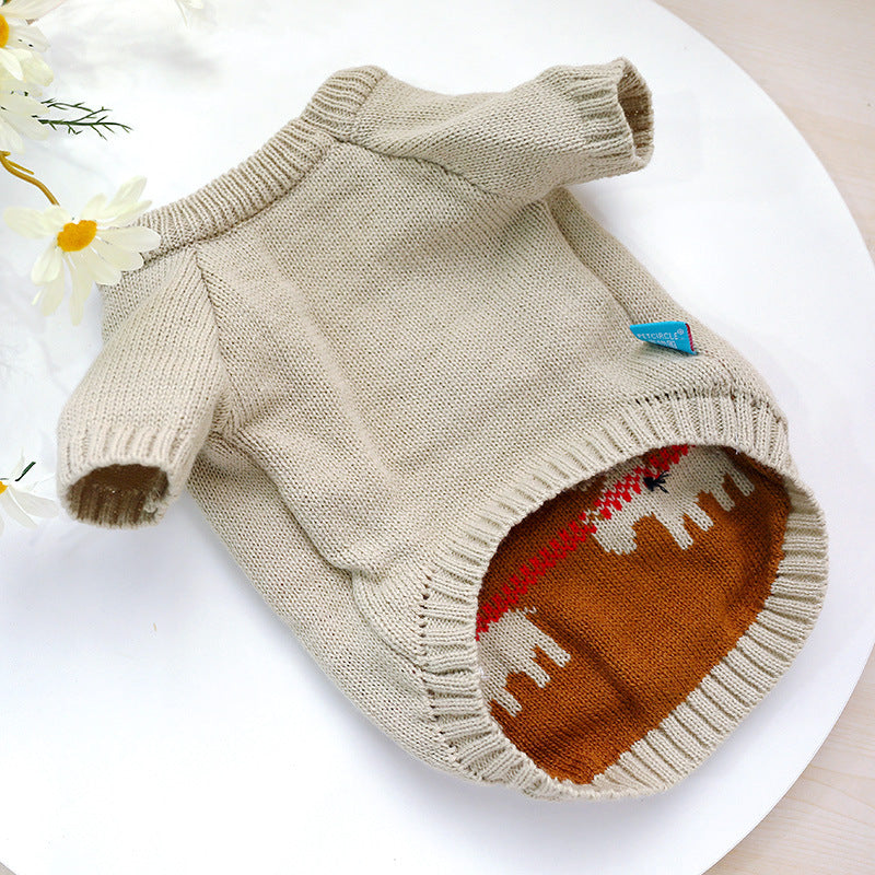Cozy Up This Holiday Season with Our Pet Christmas Sweater!
