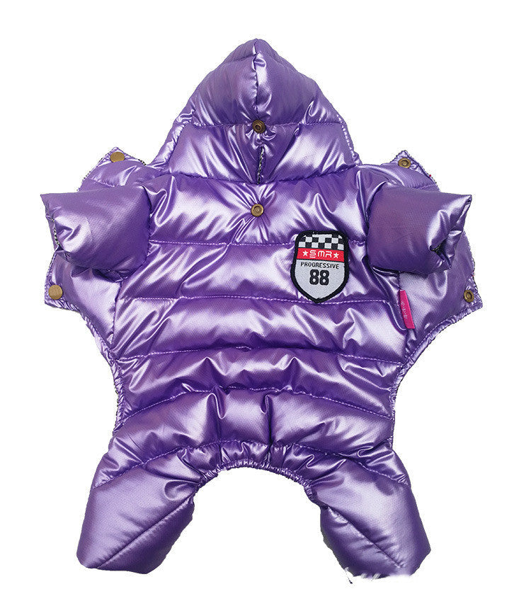 Keep Your Furry Friends Warm with the Pet Down Cotton Jacket