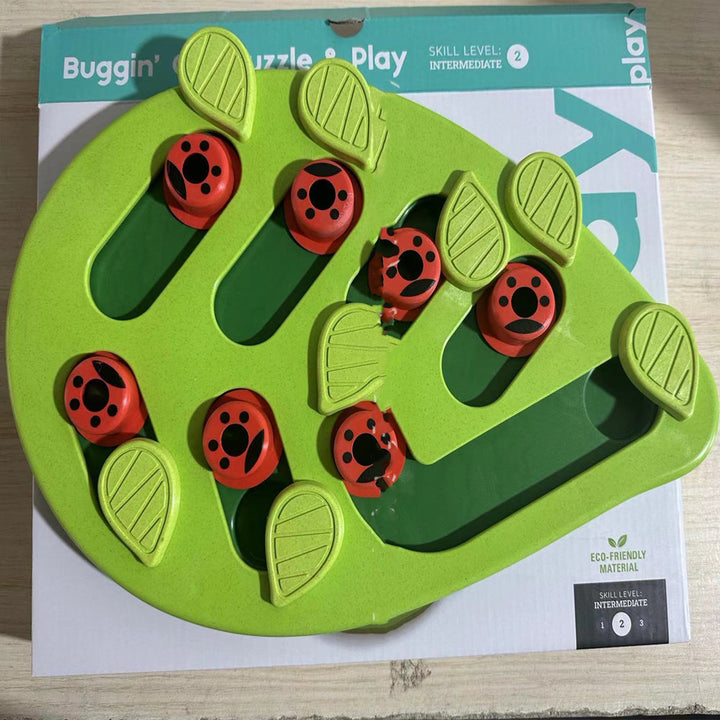 Christmas Pet Cat Slow Feeding Bowl