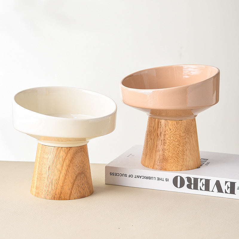 Cat Ceramic Bowl Feeding Supplies