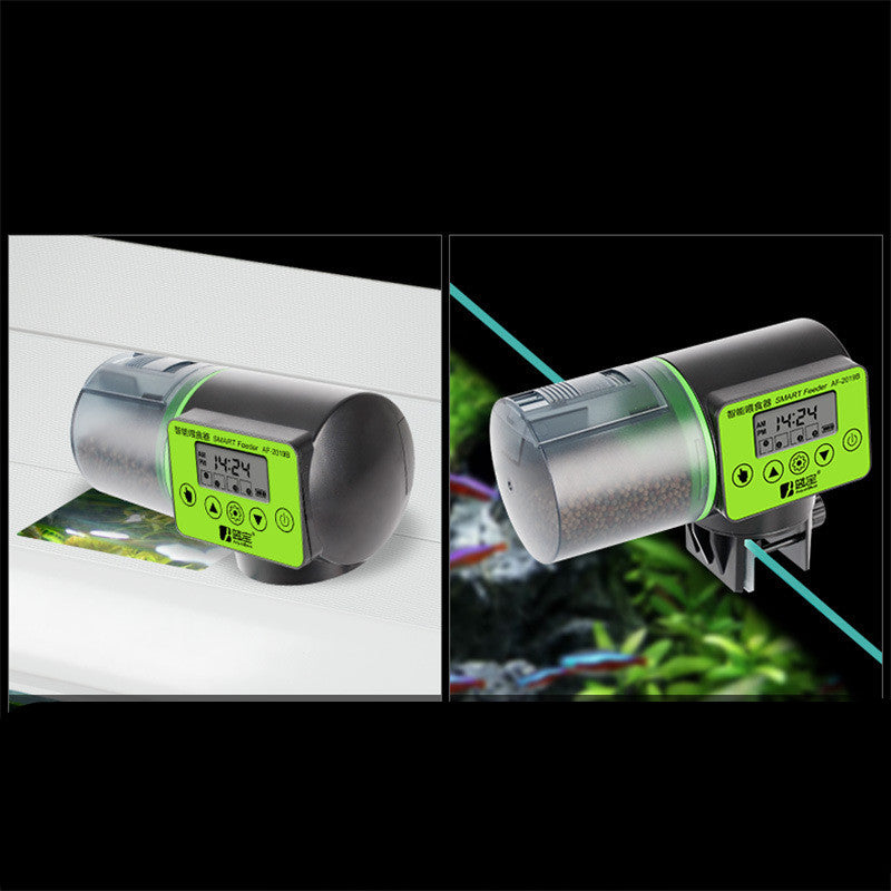 Large capacity fish feeder