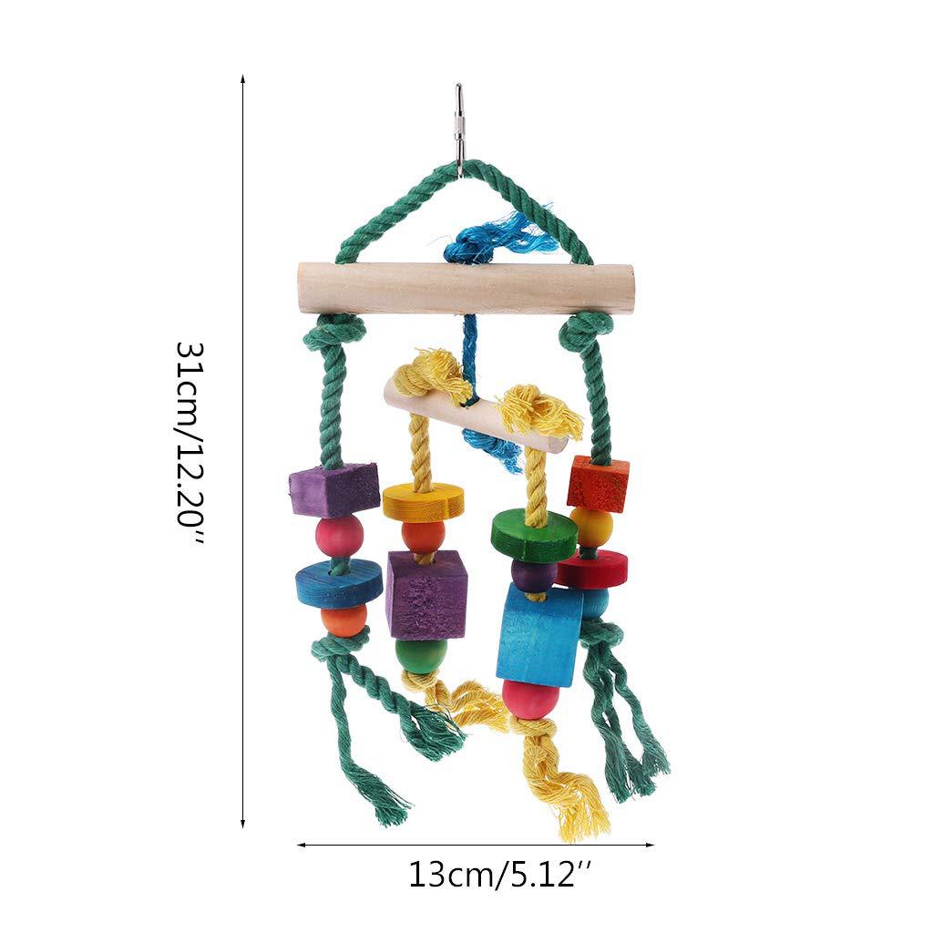 3Pcs Parrot Cage Toy