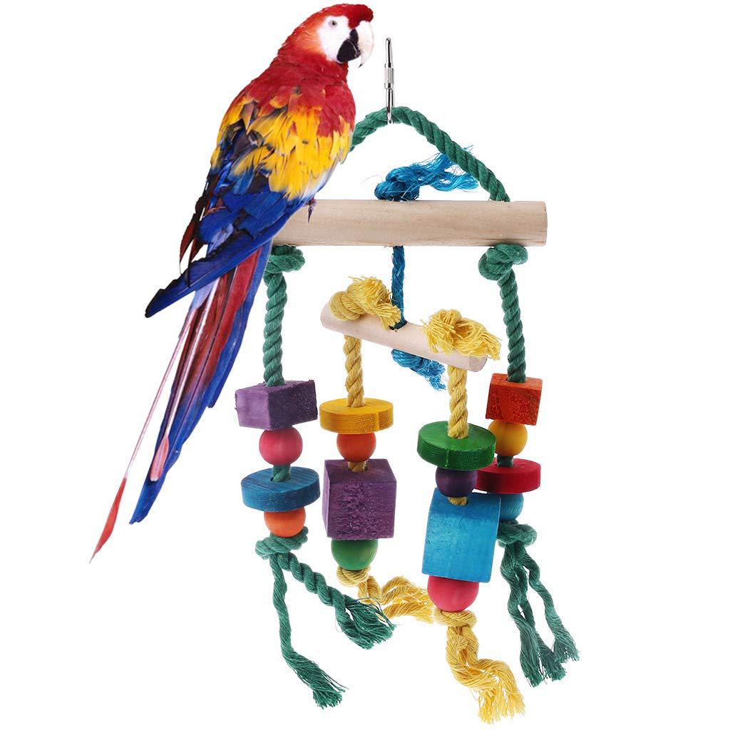 3Pcs Parrot Cage Toy