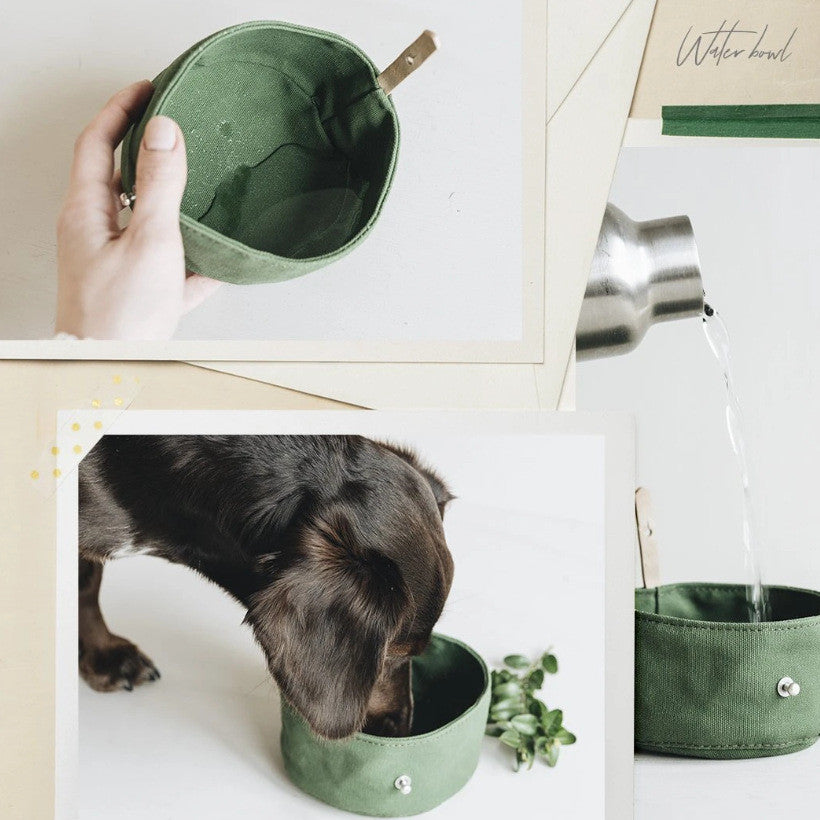 Pet Feeding Folding Bowl