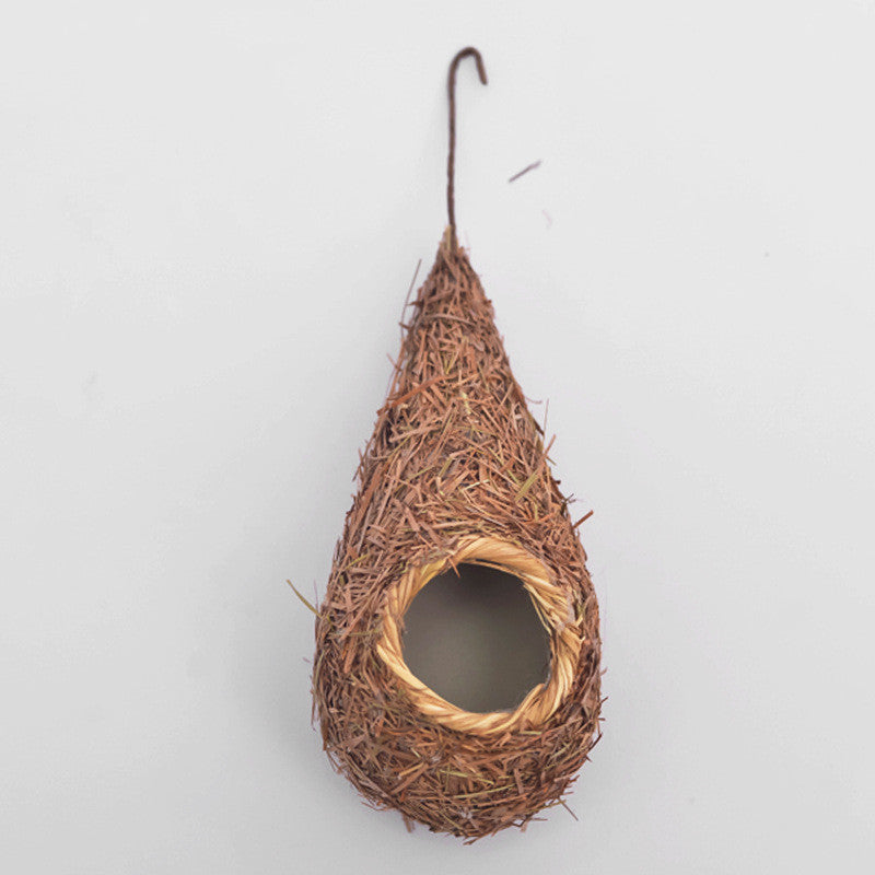 Outdoor Bird's Nest Cage Straw