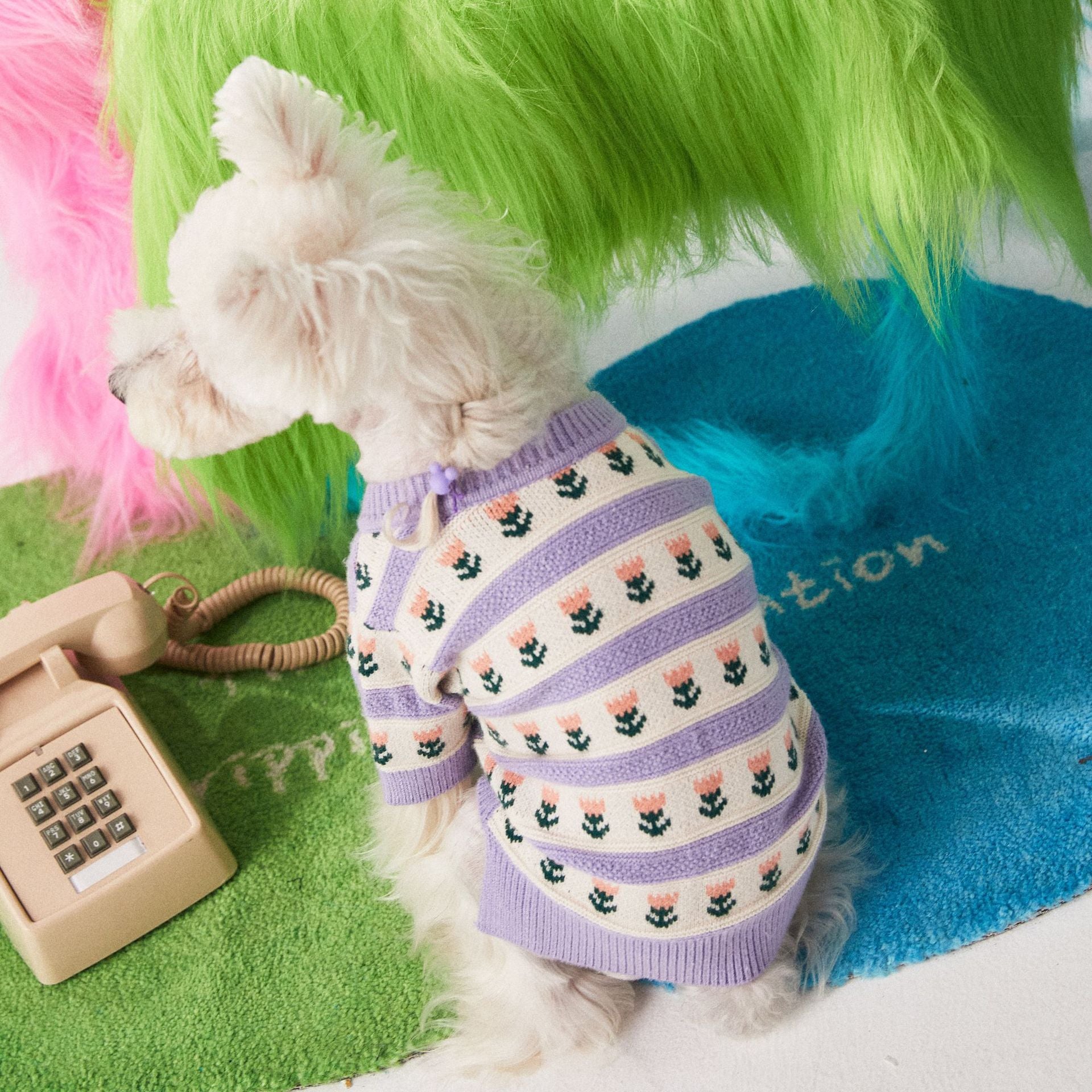 Pet Dog Sweater Cardigan