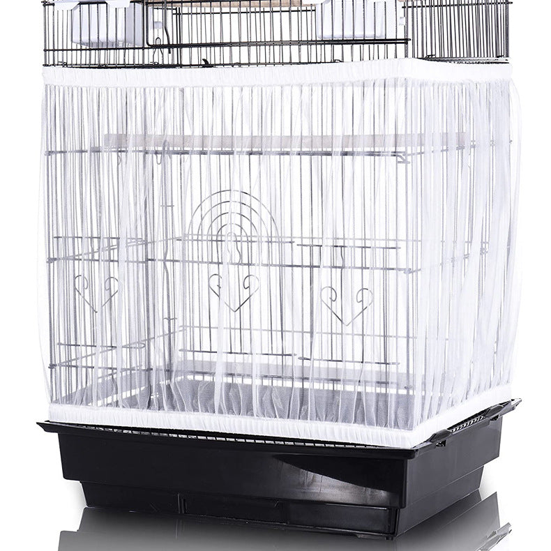 Screen Covers Bird Cage Prevent Dust