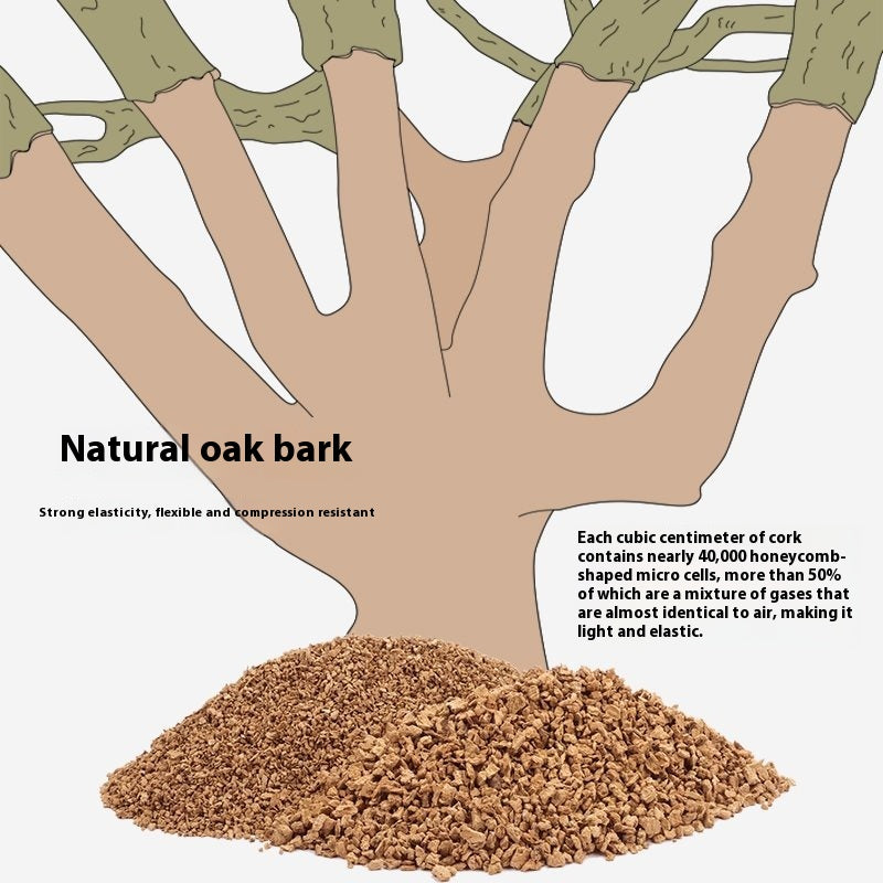 Oak Cork Digging Hamster Cage Landscaping Supplies