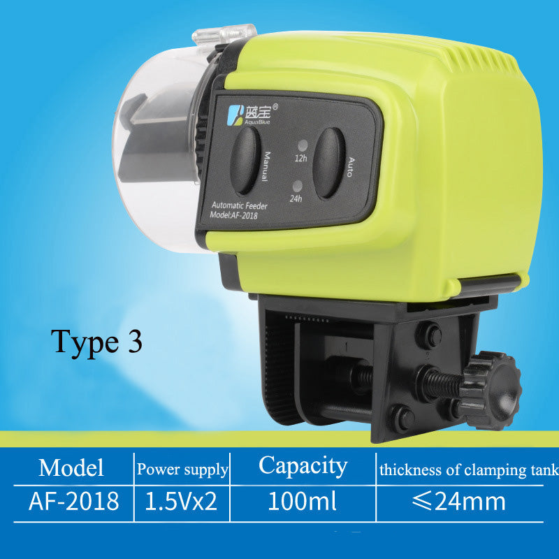 Large capacity fish feeder