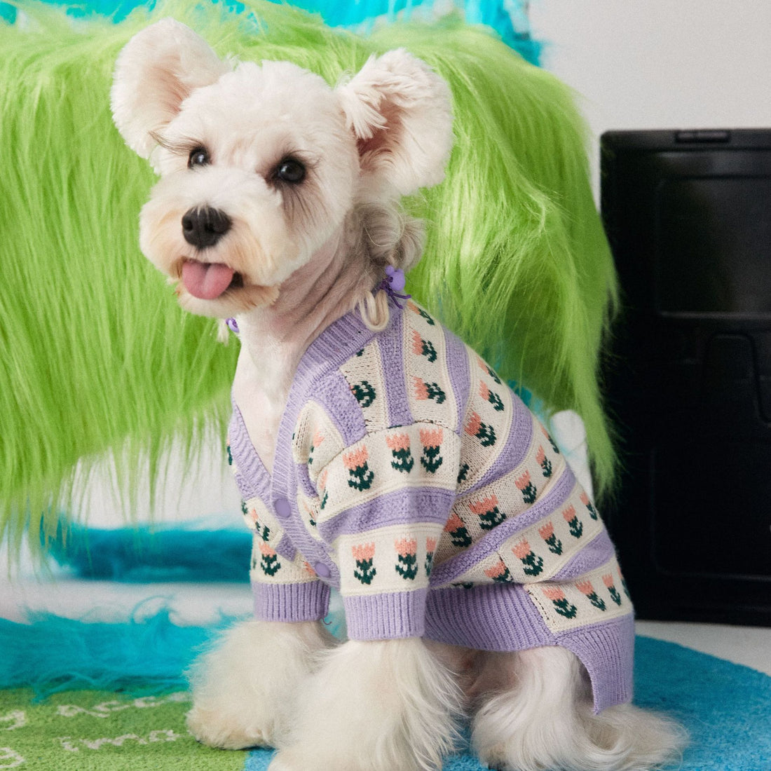 Pet Dog Sweater Cardigan