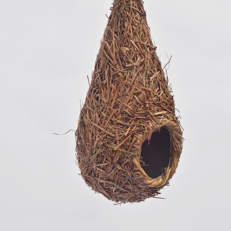 Outdoor Bird's Nest Cage Straw