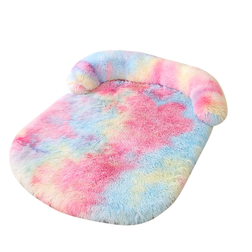 Plush Pet Bed Warm Cushion