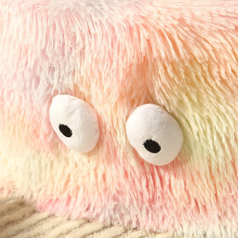 Winter Warm Cute Eye Cat Bed