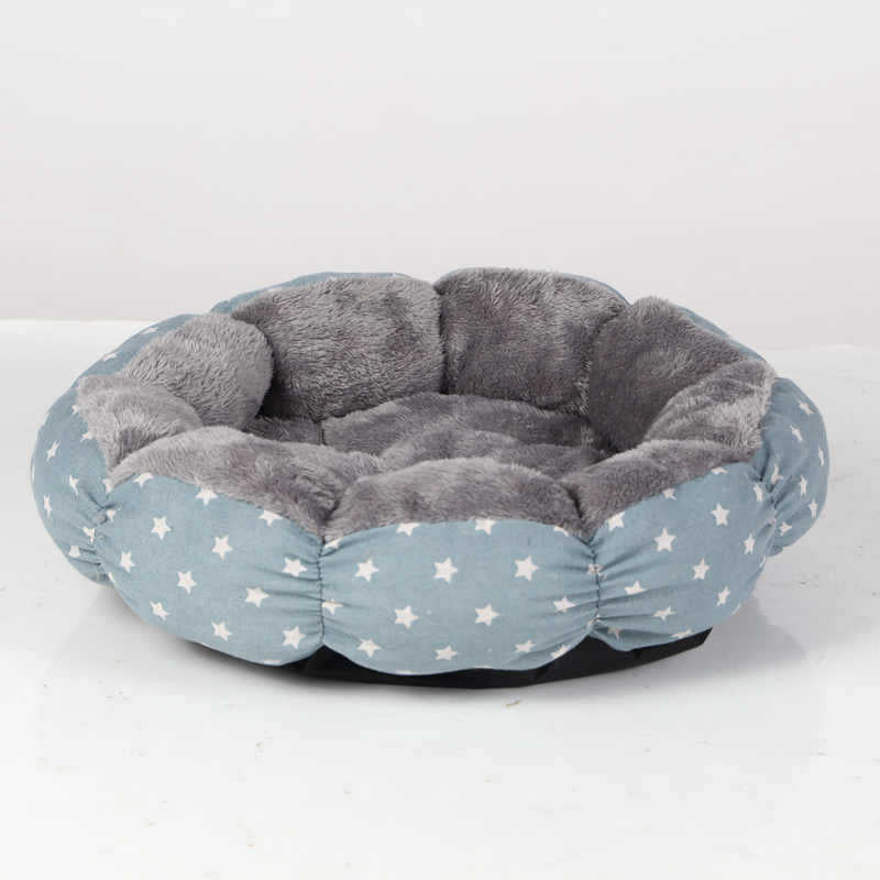 Calming Donut Round Fluffy Pet Bed