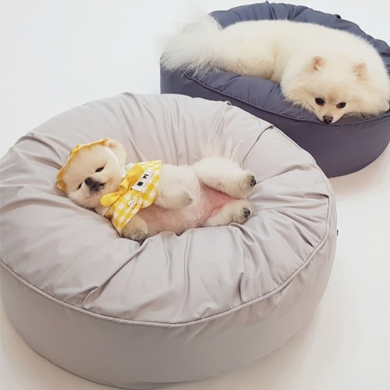 Pet Moisture-proof Washable Large Round Bed