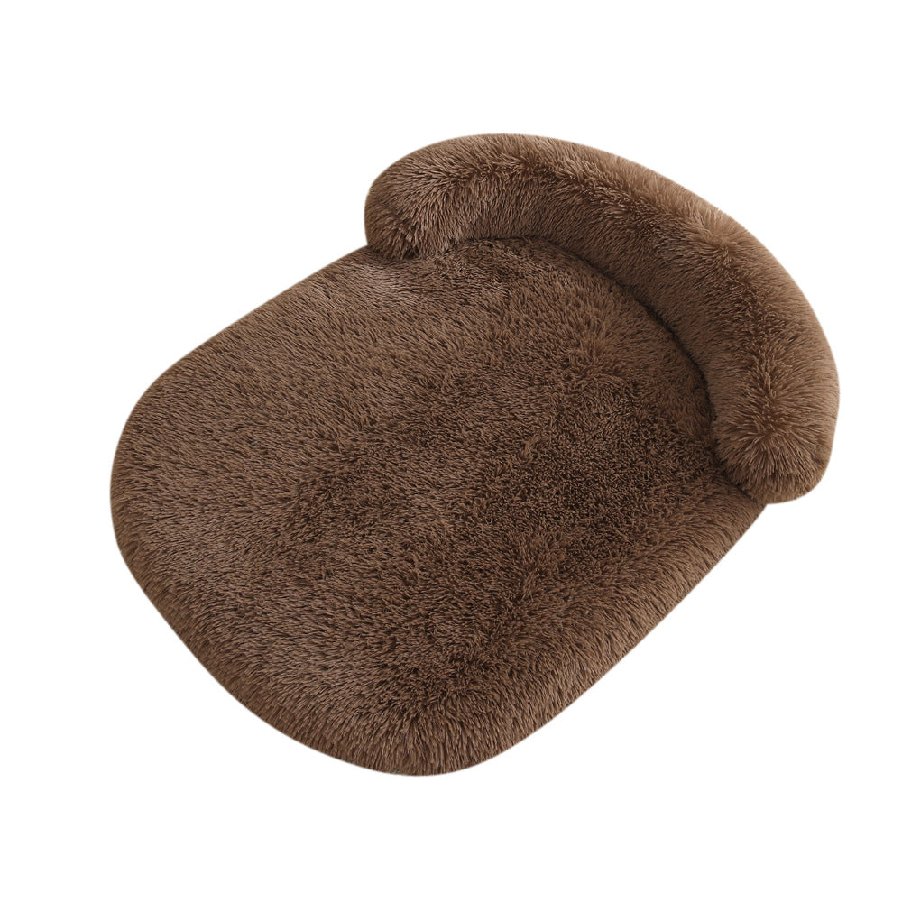 Plush Pet Bed Warm Cushion