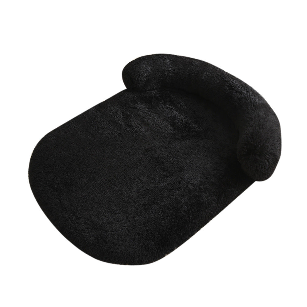 Plush Pet Bed Warm Cushion