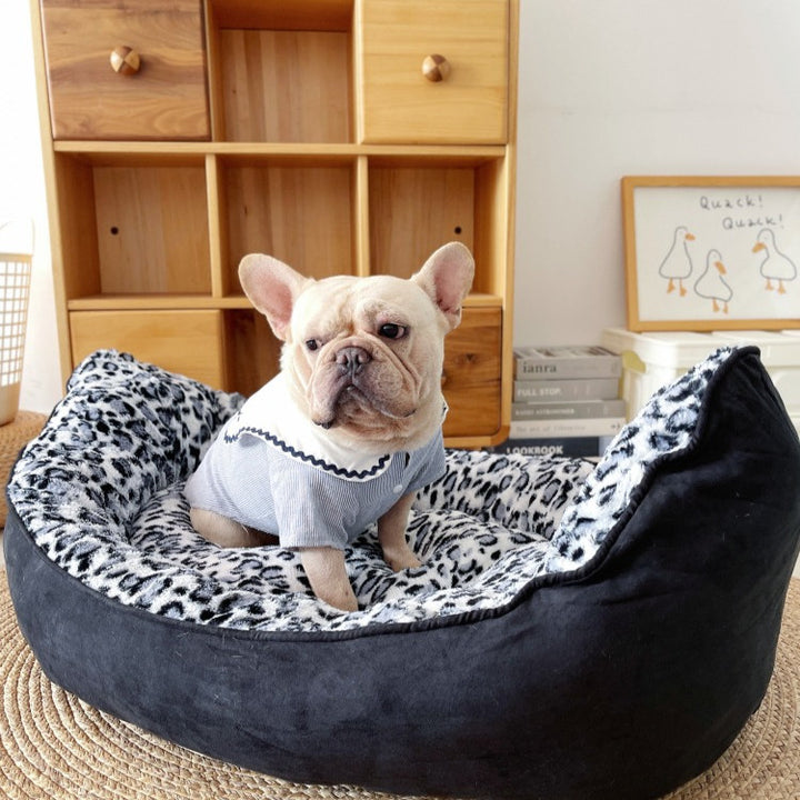 Thickened Plush Dog Bed